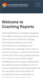 Mobile Screenshot of coaching-reports.com